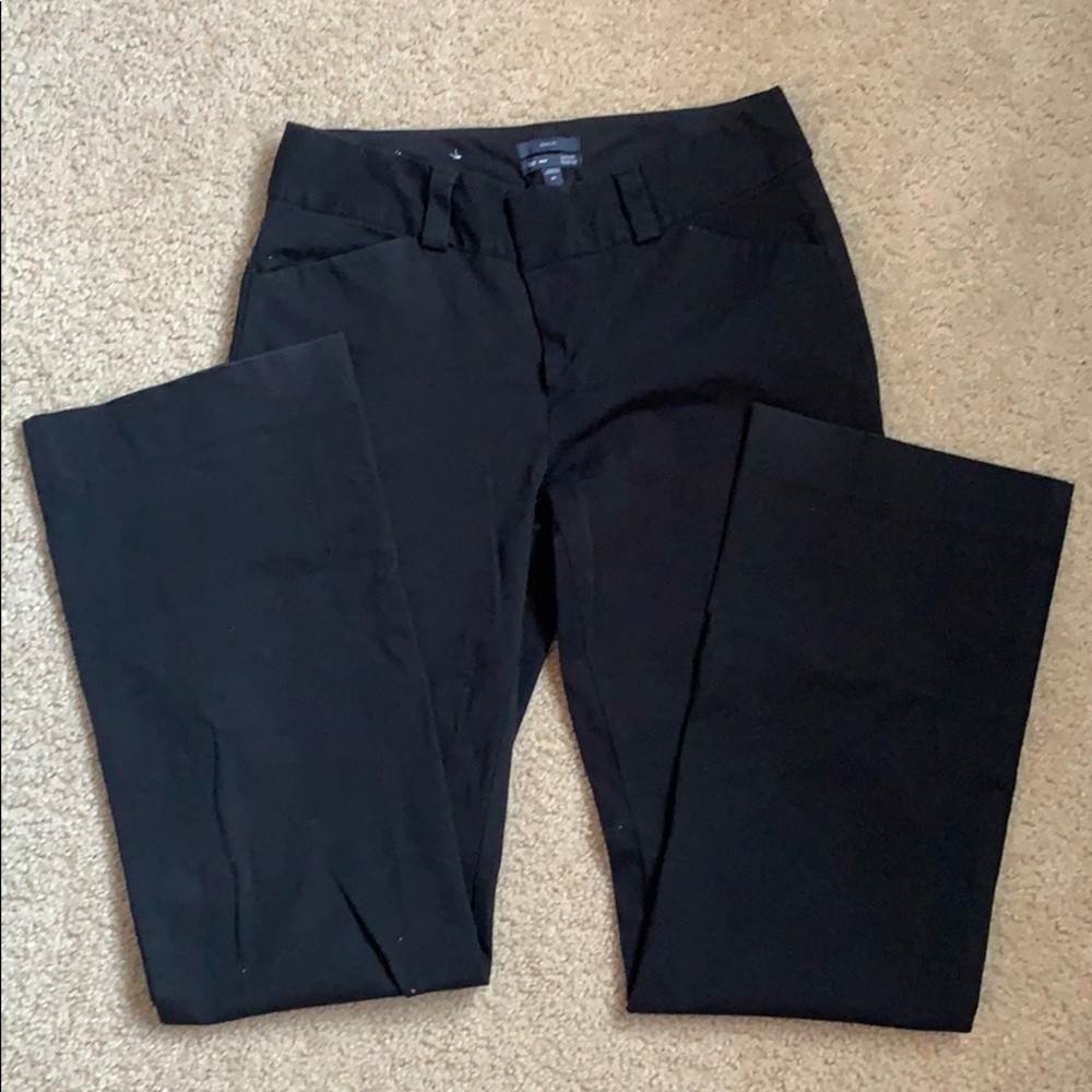 Gap black slacks, size 8R
